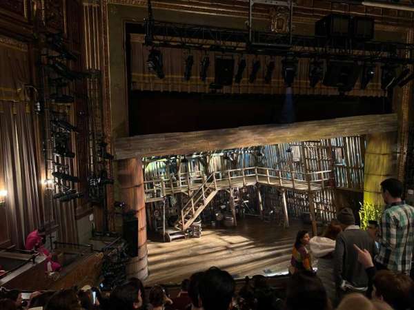 Nederlander Theatre, section: Mezzanine L, row: G, seat: 9