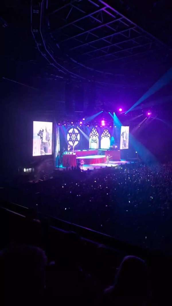 OVO Hydro, section: 203, row: D, seat: 50