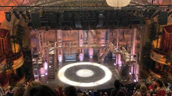Richard Rodgers Theatre, section: Rear Mezzanine C, row: N, seat: 114