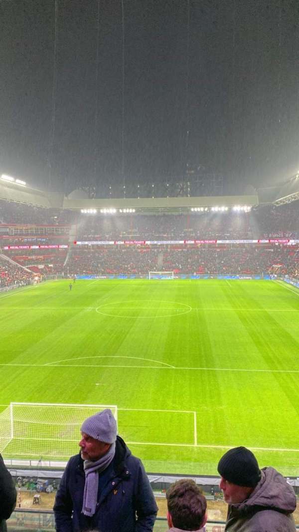 Philips Stadion, section: WW, row: 20, seat: 15