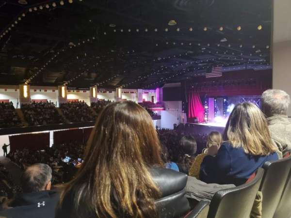 Westchester County Center, section: Right 50, row: H, seat: 55