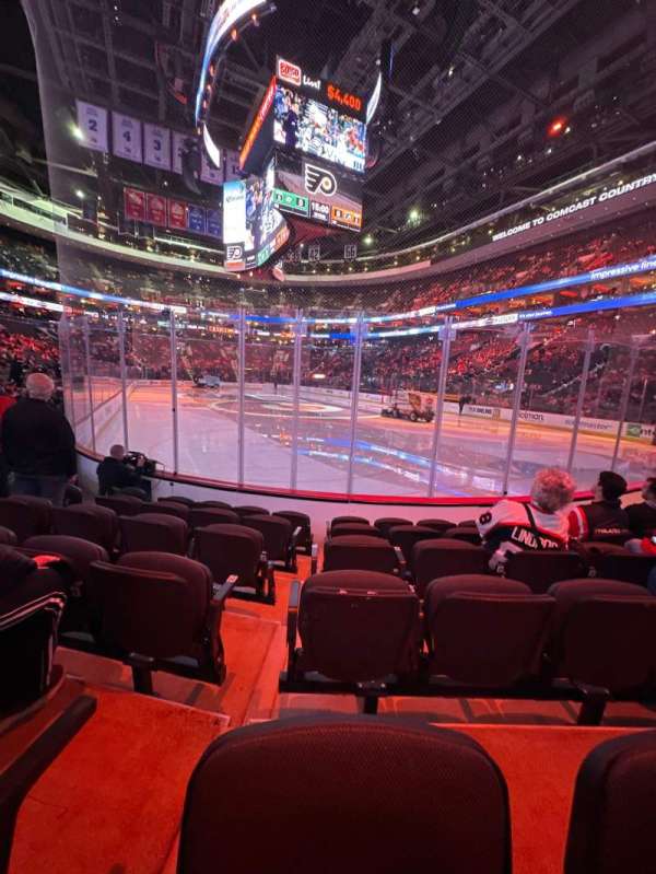 Xfinity Mobile Arena, section: 117, row: 6, seat: 7