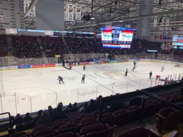 Sadlon Arena, section: 104, row: 17, seat: 20
