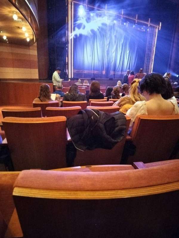 Eccles Theater, section: Orchestra L, row: L, seat: 128