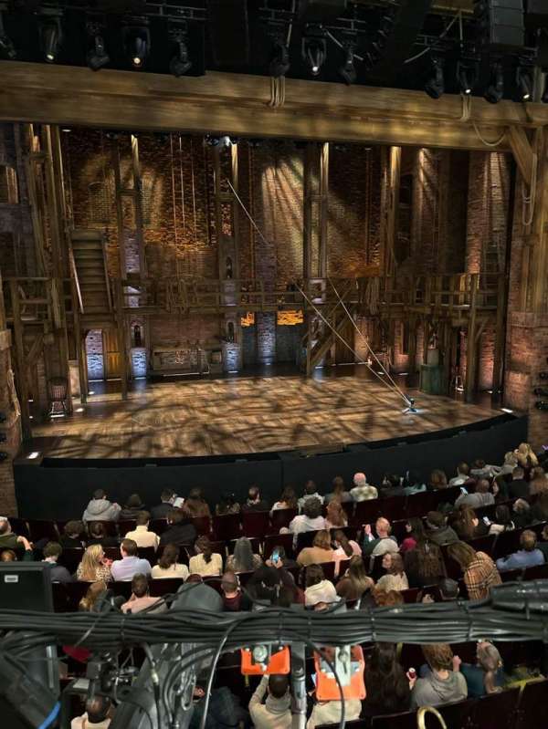 Victoria Palace Theatre, section: Royal Circle, row: A, seat: 28