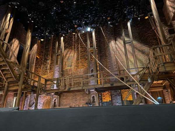 Victoria Palace Theatre, section: Stalls, row: A, seat: 19