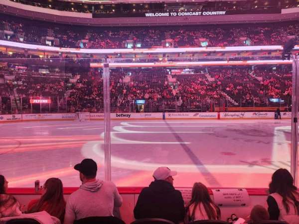 Xfinity Mobile Arena, section: 112, row: 4, seat: 11