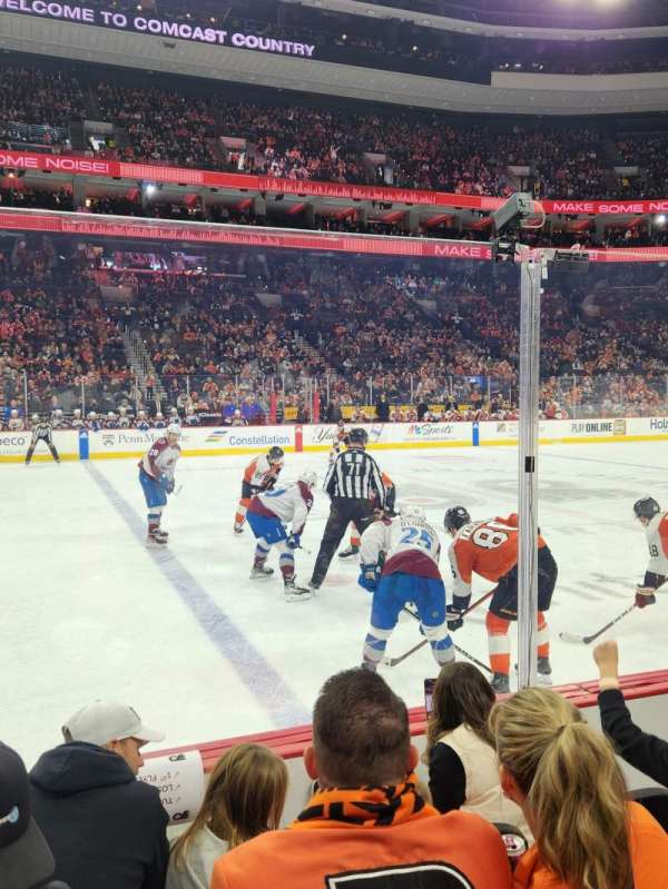 Xfinity Mobile Arena, section: 112, row: 4, seat: 11