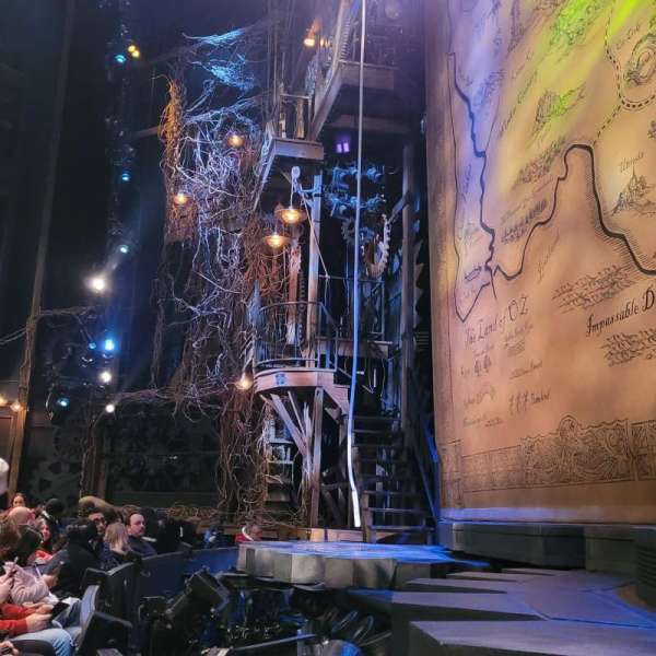 Gershwin Theatre, section: Orchestra C, row: BB, seat: 116