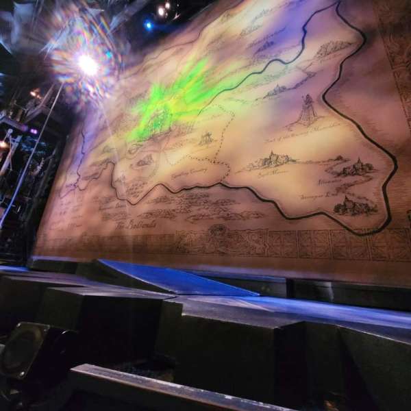 Gershwin Theatre, section: Orchestra C, row: BB, seat: 116