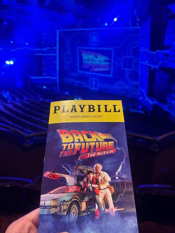 Winter Garden Theatre, section: Mezzanine R, row: C, seat: 18