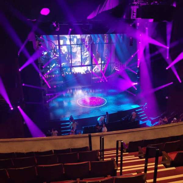 Marquis Theatre, section: Mezzanine L, row: G, seat: 7