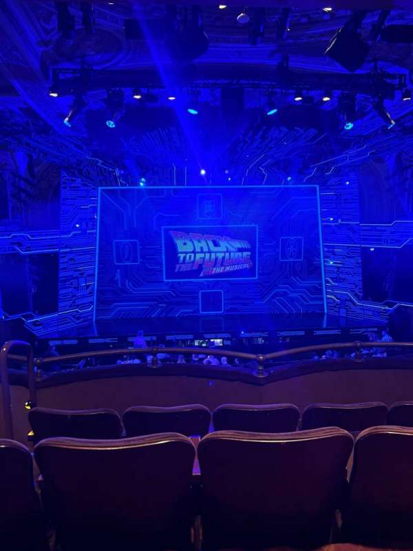 Winter Garden Theatre, section: Mezzanine L, row: D, seat: 11