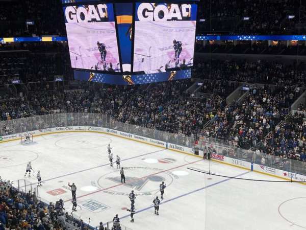 Enterprise Center, section: 333, row: C, seat: 5