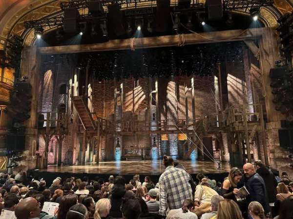 Richard Rodgers Theatre, section: Orchestra C, row: L, seat: 103