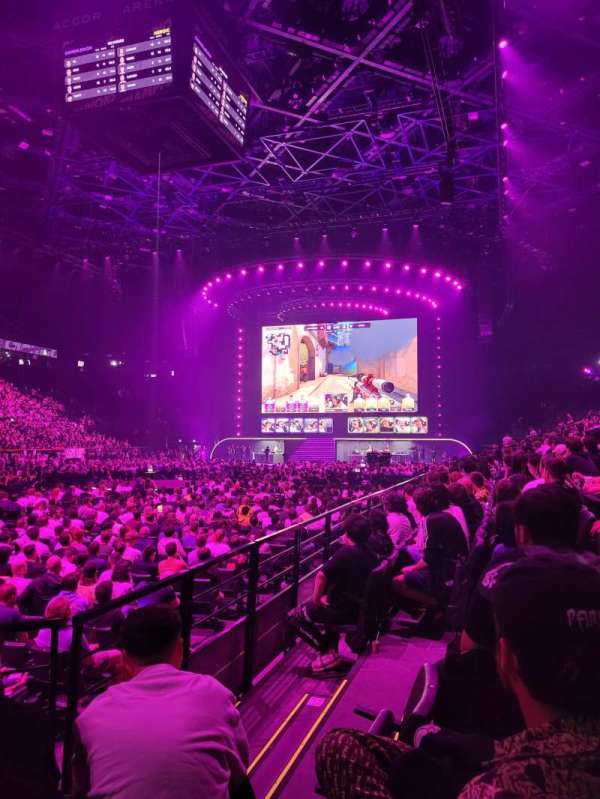 Accor Arena, section: Gradin C, row: 25, seat: 10