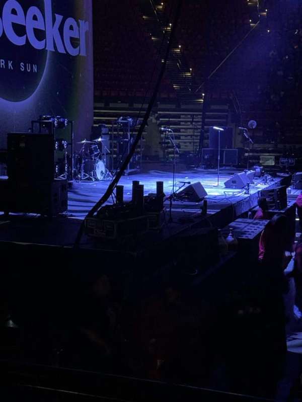 Viejas Arena, section: Q, row: 7, seat: 2