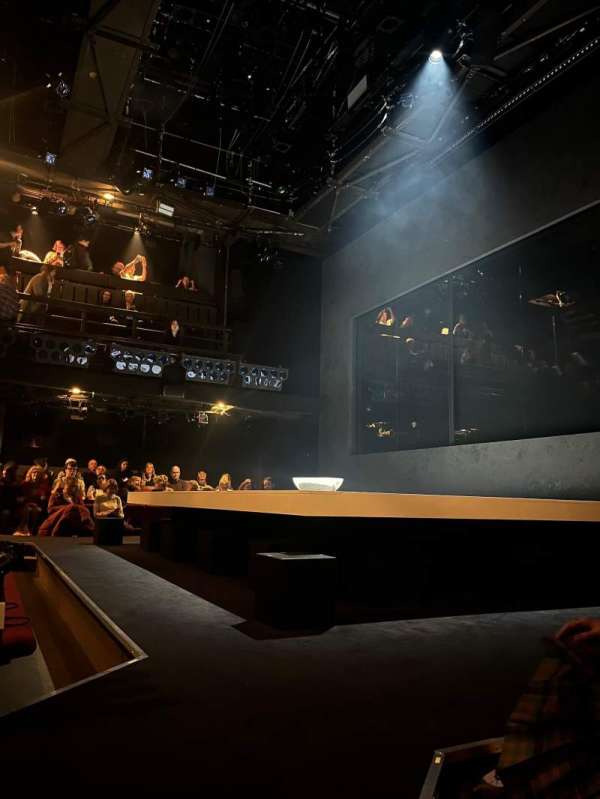 Donmar Warehouse, section: Stalls, row: B, seat: 8