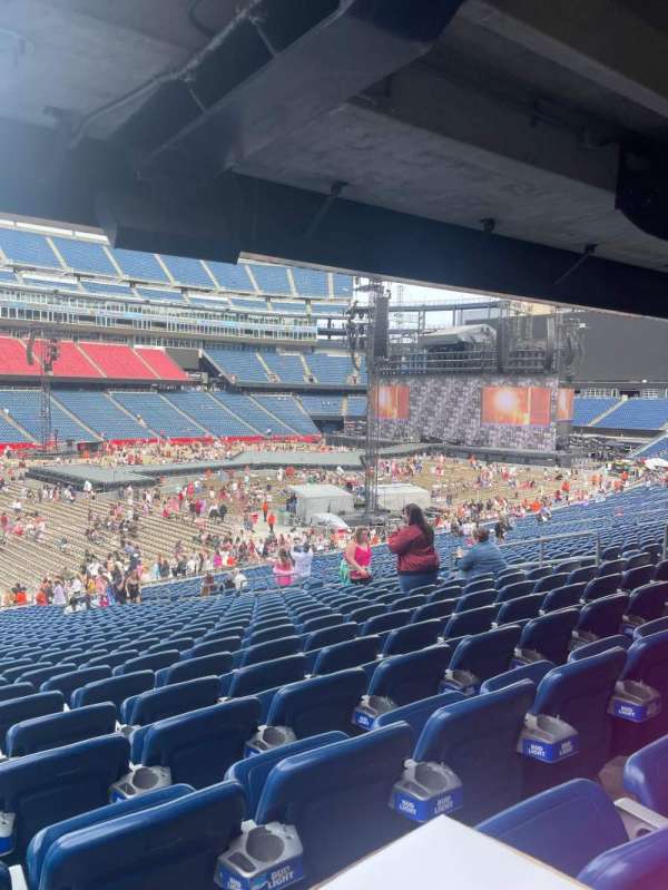 Gillette Stadium, section: 137, row: 37, seat: 15
