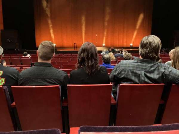 Tobin Center for Performing Arts, section: Center Orchestra, row: H, seat: 106