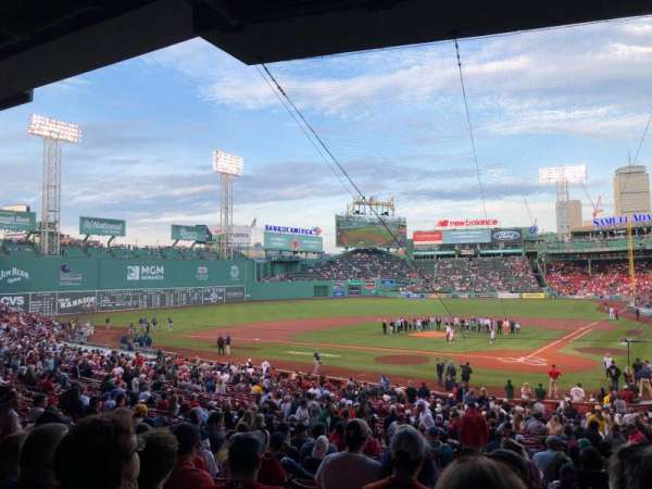 Fenway Park, section: Grandstand 23, row: 5, seat: 3