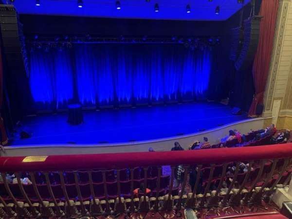 The Town Hall, section: Loge 3, row: 2, seat: 4