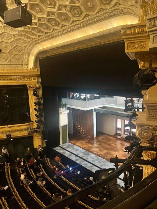 Hudson Theatre, section: Balcony R, row: A, seat: 20