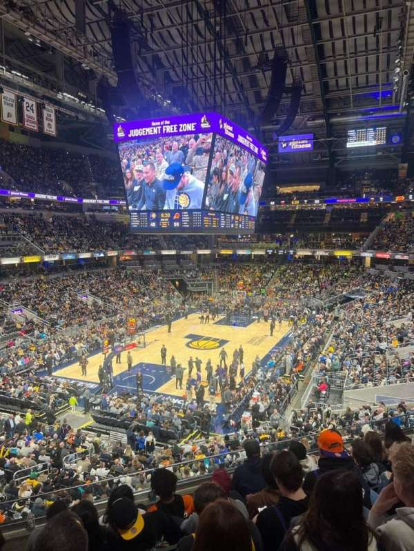 Gainbridge Fieldhouse, section: 8, row: 25, seat: 7