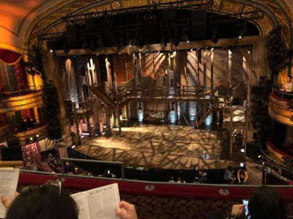 Richard Rodgers Theatre, section: Front Mezzanine R, row: D, seat: 6