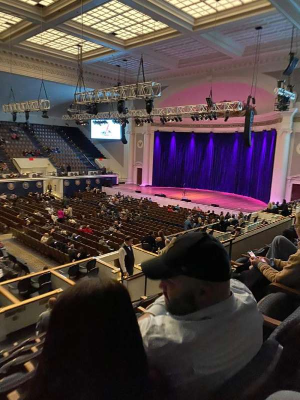 DAR Constitution Hall, section: F, row: G, seat: 2