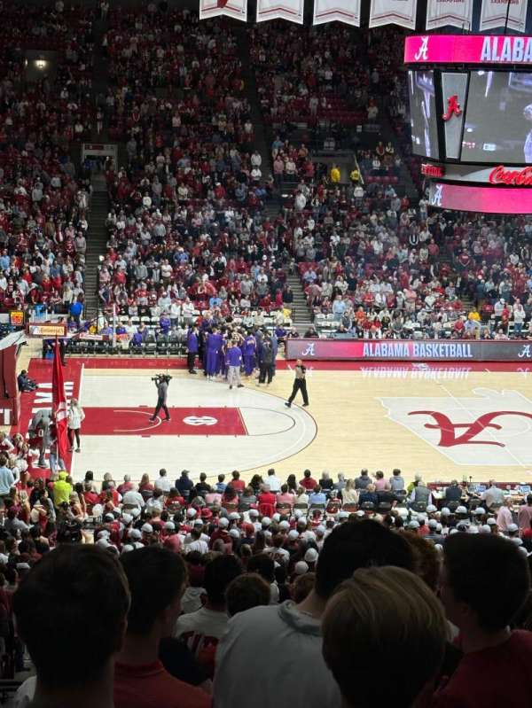 Coleman Coliseum, section: R, row: 35, seat: 19