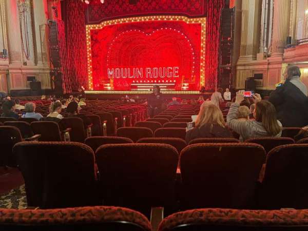 Citizens Bank Opera House, section: Orchestra RC, row: Q, seat: 4