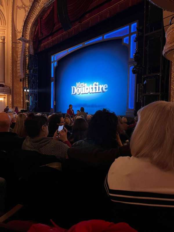 Connor Palace, section: Orchestra R, row: P, seat: 411