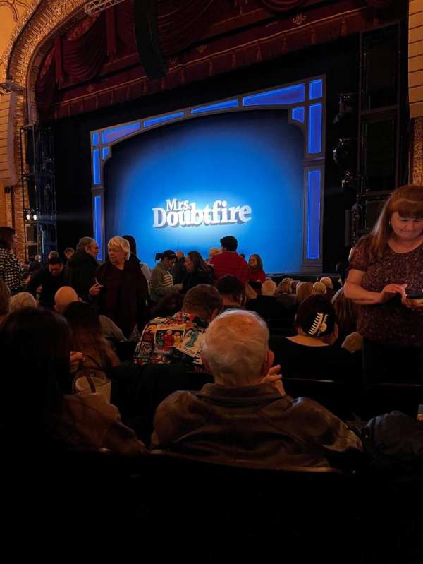 Connor Palace, section: Orchestra R, row: R, seat: 407