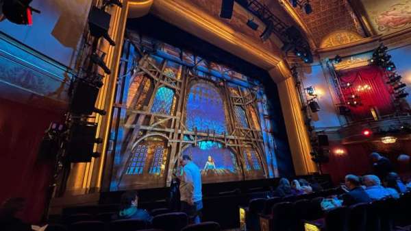 St. James Theatre, section: Orchestra L, row: F, seat: 7