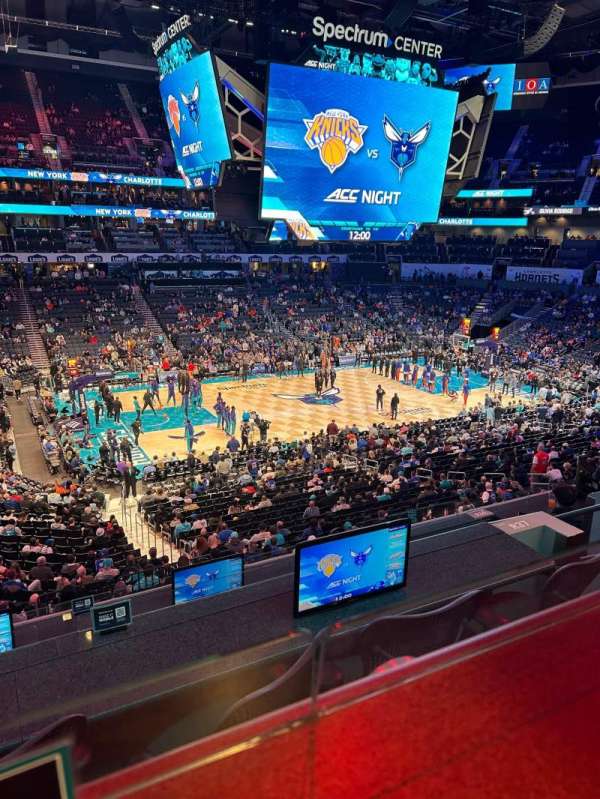 Spectrum Center, section: 109A, row: Z, seat: 1