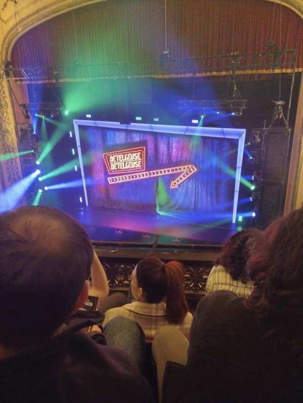 Orpheum Theatre, Omaha, section: Balcony RC, row: C, seat: 10