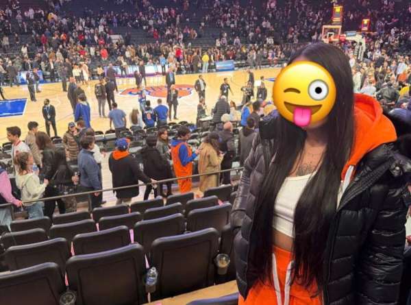 Madison Square Garden, section: 116, row: 6, seat: 20