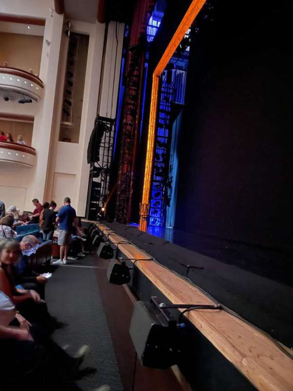 Belk Theater, section: Orchestra R, row: AAA, seat: 103