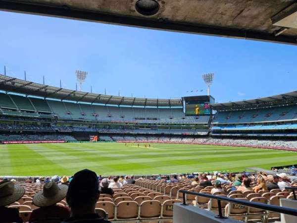 Melbourne Cricket Ground, section: M24, row: DD, seat: 4