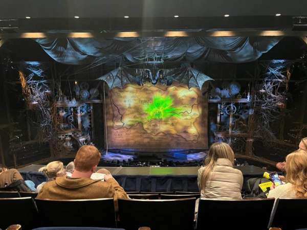 Gershwin Theatre, section: Front Mezzanine C, row: E, seat: 109