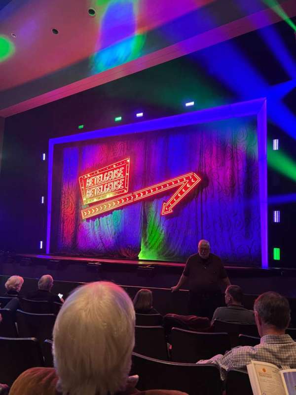 Mark C Smith Concert Hall, section: Orchestra, row: E, seat: 36