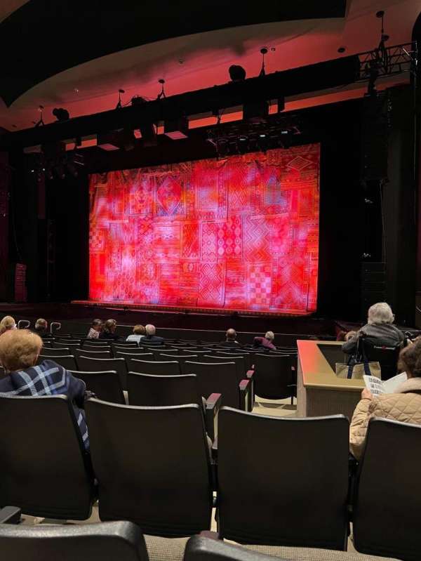 Mark C Smith Concert Hall, section: Orchestra, row: K, seat: 44