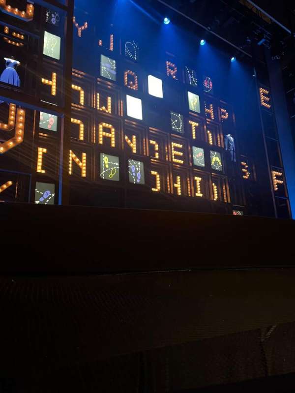 Belasco Theatre, section: Orchestra L, row: A, seat: 5