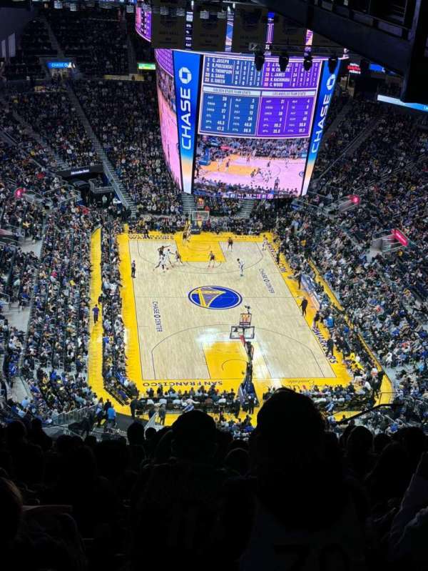 Chase Center, section: 214, row: 21, seat: 9