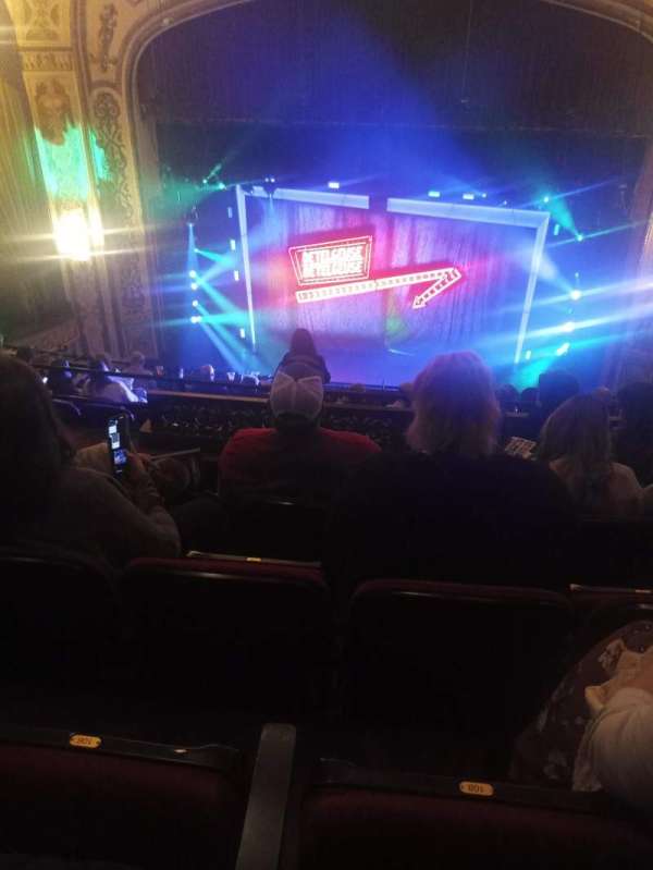 Orpheum Theatre, Omaha, section: Balcony RC, row: E, seat: 108
