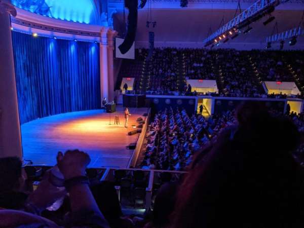 DAR Constitution Hall, section: U, row: G, seat: 4