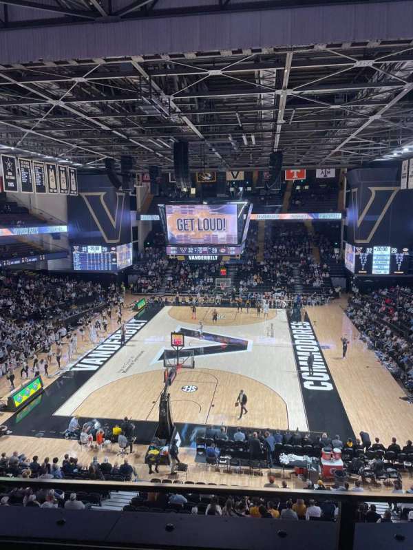 Memorial Gymnasium, Vanderbilt, section: 3F, row: 5