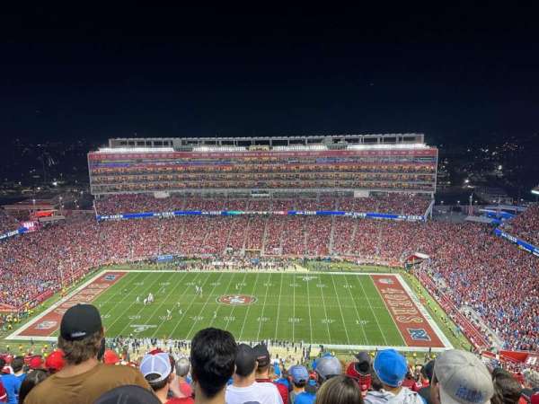 Levi's Stadium, section: 410, row: 26, seat: 16