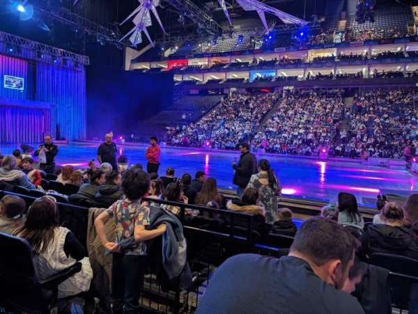The O2, London, section: 103, row: C, seat: 90